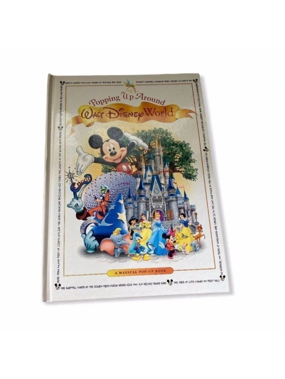 Popping Up Around Walt Disney World Disney 2004 Pop-Up Book Rare OOP